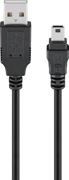 kabel-mini-usb-na-usb-100cm-stan-nowy