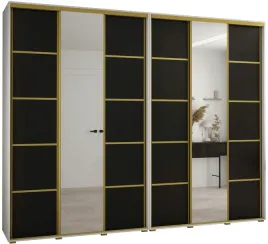 szafa-przesuwna-davos-5-300-wys-2352-gl-45-cm