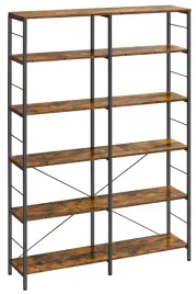 industrialny-regal-na-ksiazki-dekoracje-6-poziomow-rustykalny-dab-1725-cm