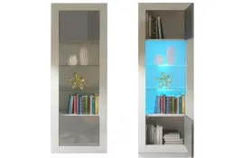 nowoczesna-witryna-do-salonu-170cm-slupek-bialy-mat-szary-polysk-e110