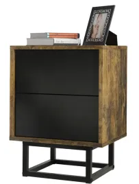 szafka-nocna-do-sypialni-stolik-nocny-szuflad-loft-industrial-czarny-lft130