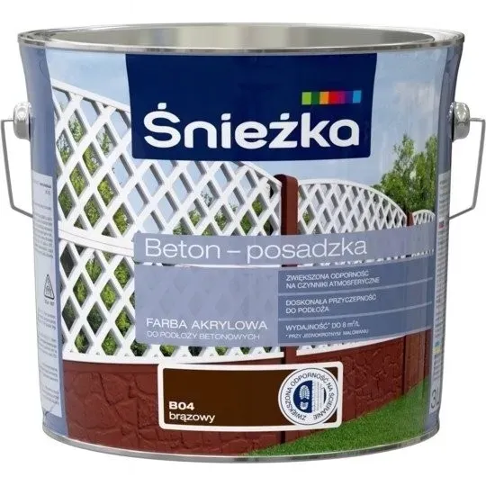 Śnieżka BETON POSADZKA 5L Brązowy B04