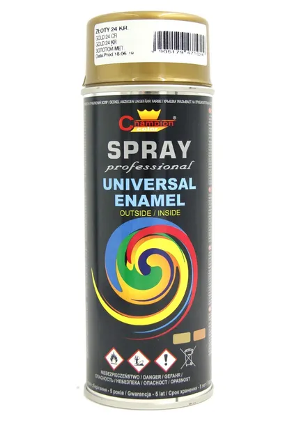 Spray Uniwersalny Champion złoty 24k 400ml