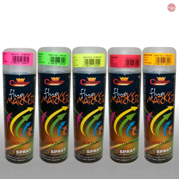 fluomarker-farba-champion-500ml-spray-czerwony-stan-nowy
