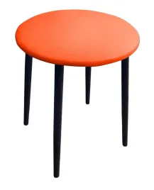 taboret-trix-d20-pomaranczowy-podstawa-czarna