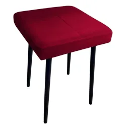 taboret-max-mg31-czerwony-podstawa-czarna
