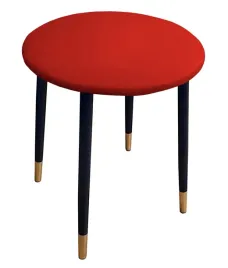 taboret-trix-d15-czerwony-podstawa-czarna-zlota