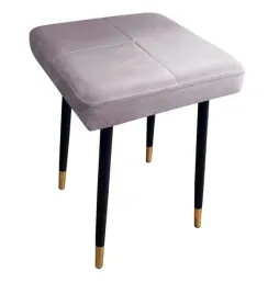 taboret-max-mg55-szary-roz-podstawa-czarna-zlota
