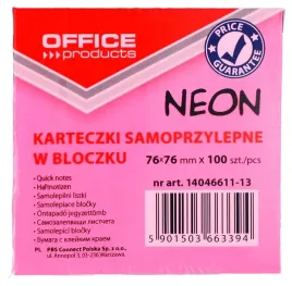 karteczki-samoprzylepne-bloczek-notes-rozowy-neon-76x76mm-100-szt-op