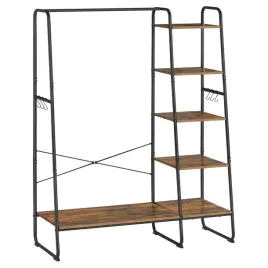 industrialna-funkcjonalna-lawka-garderoba-na-ubrania-buty-5-polek-loft