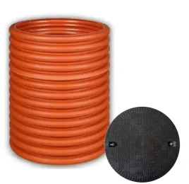 studnia-rura-karbowana-trzonowa-315-05m-pokrywa-315-a15-rura-50cm