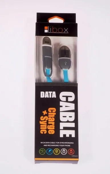 kabel-usb-lightning-micro-usb-niebieski-przewod-2a-1m-libox-stan-nowy-zlacza-usb-inne-zlacze