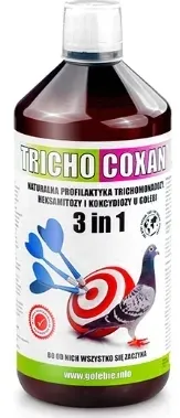 Preparat Na Rzęsistka Kokcydię Żółty Guzek Dla Gołębi TRICHOCOXAN Patron