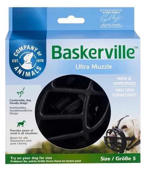 baskerville-kaganiec-ultra-5-czarny-maksymalny-obwod-pyska-36-cm