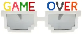 okulary-gamingowe-game-over-minecraft-dla-gracza-impreza-pixele-fotobudka