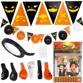 girlanda-halloween-z-balonami-choragiewkami-dynia-balony-dynie-halloweenowe