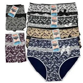 6x-majtki-damskie-bawelniane-z-kokarda-size-xl-figi-z-nadrukiem-hana-store