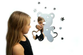dekoracja-dla-dzieci-3d-bear-lustro-nietlukace-pl