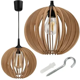 lampa-wiszaca-sufitowa-zyrandol-led-e27-regulowana-0-100cm-drewniany-klosz