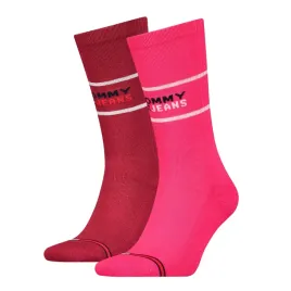 tommy-hilfiger-skarpety-skarpetki-2p-rozowe-bordowe-r-43-46
