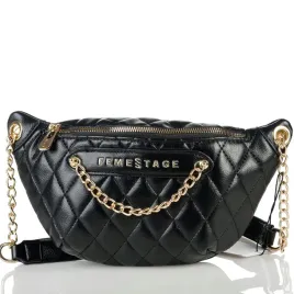 torebka-listonoszka-nerka-saszetka-femestage-black