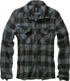 koszula-brandit-checkshirt-black-grey-xxl