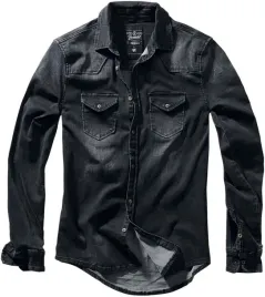 koszula-brandit-riley-denim-shirt-black-5xl