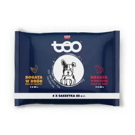 karma-mokra-dla-psa-teo-mini-bogata-w-drob-wolowine-4-x-85-g