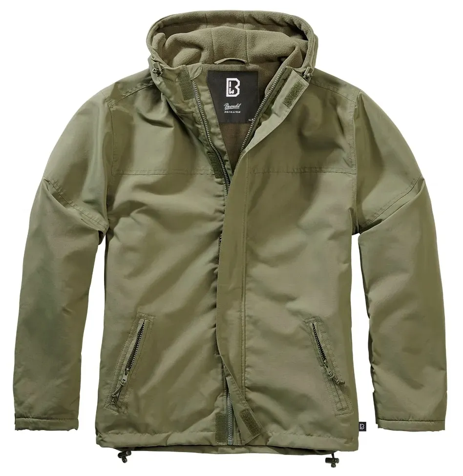 kurtka-brandit-windbreaker-frontzip-olive-l