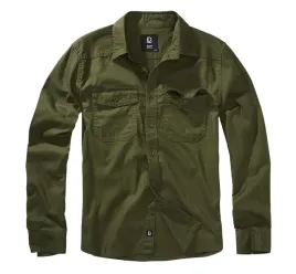 koszula-brandit-flanellshirt-olive-3xl