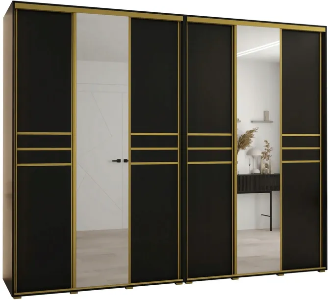 Szafa przesuwna DAVOS 11 300, wys. 235,2 gł. 60 cm