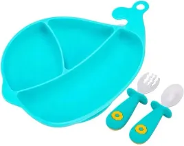 giligums-talerzyk-silikonowy-3-dzielny-miseczka-sztucce-lyzka-i-widelec