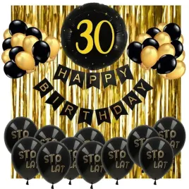zestaw-balonow-na-30-urodziny-zloto-czarny-33szt-scianka-dekoracji