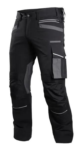Spodnie robocze Stalco STRETCH LINE czarne r.XL