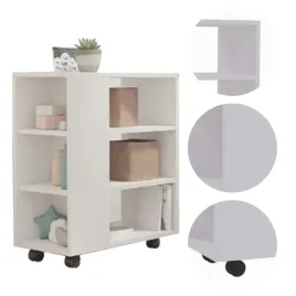 stolik-pod-drukarke-z-polkami-bialy