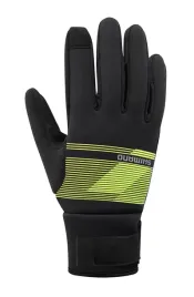 rekawiczki-rowerowe-shimano-windbreak-thermal-neon-yellow-l