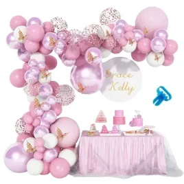 girlanda-balonowa-roz-fiolet-urodziny-baby-shower-chrzciny-wesele-roczek