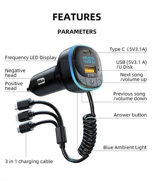 transmiter-fm-bluetooth-5-0-mp3-ladowarka-samochodowa-usb-c-micro-lightning-funkcje-zestaw-glosnomowiacy