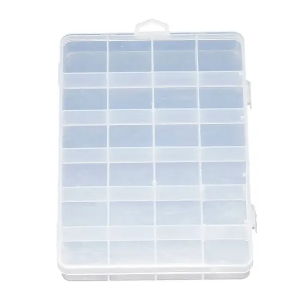 Organizer na koraliki pudełko 24 przegrody 19x13cm