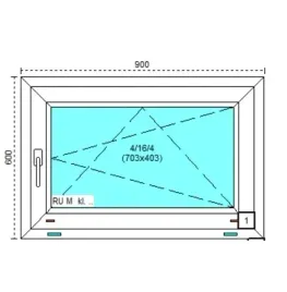 tanie-okno-pcv-biale-3-szyby-90x60