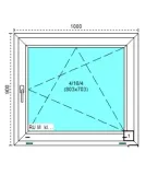 tanie-okno-pcv-ru-biale-100x90