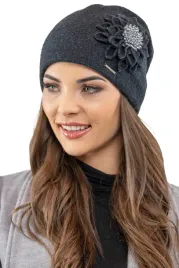 czapka-zimowa-damska-beanie-ciepla-ciemnoszary-vivisence-7052