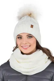 damski-komplet-na-zime-czapka-i-komin-ecru-vivisence-7014kmpl