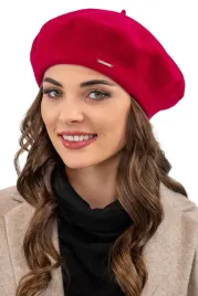elegancki-beret-damski-z-antenka-cieply-czerwony-vivisence-7073