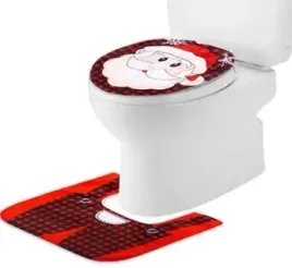 zestaw-swiateczny-do-lazienki-pokrowiec-wc-mikolaj