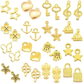 zawieszki-wisiorki-do-bransoletek-metalowe-charms-zlote-mix-32szt-16par