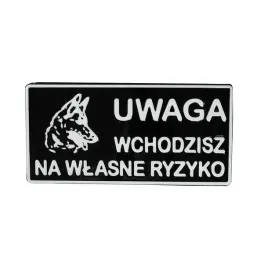 tabliczka-aluminiowa-uwaga-wchodzisz-na-wlasne-ryzyko-tabliczka-14x29-cm