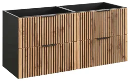 wiszaca-szafka-do-lazienki-czarna-120-cm-ryflowana