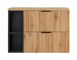 dab-wotan-zestaw-pod-umywalke-80-cm-z-blatem-i-regalem-ryflowane-szuflady