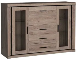 dab-truflowy-komoda-witryna-szklo-salon-jadalnia